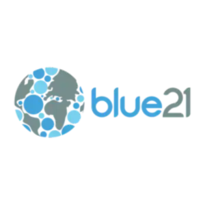 Logo of Adept Digitals' client "Blue21"