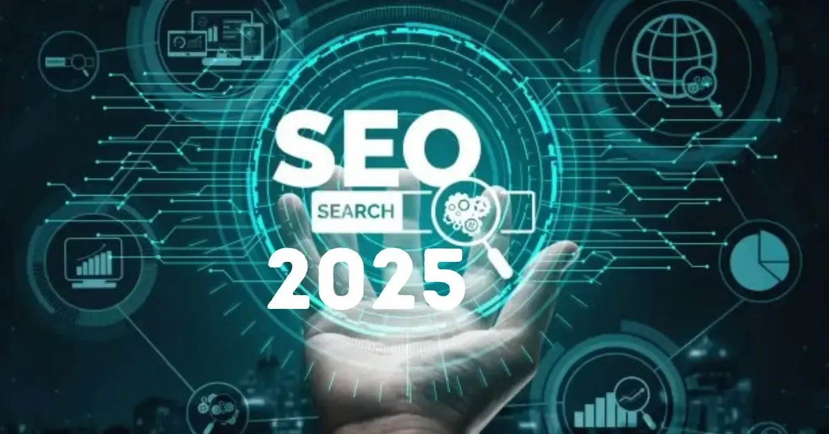 SEO trends and search optimization for 2025 illustration