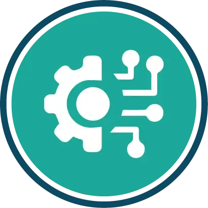 Automation and technology integration icon at Adept Digitals