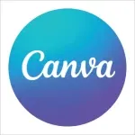 Canva design tool icon