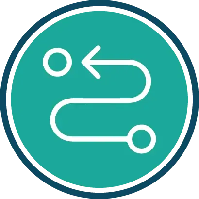 Customer journey and roadmap icon at Adept Digitals