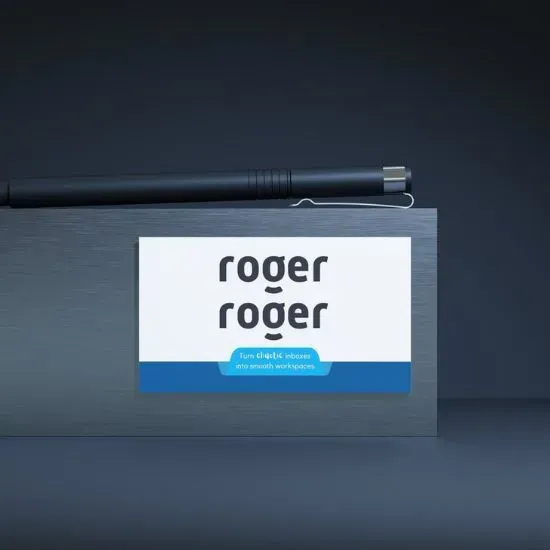 RogerRoger business card design by Adept Digitals