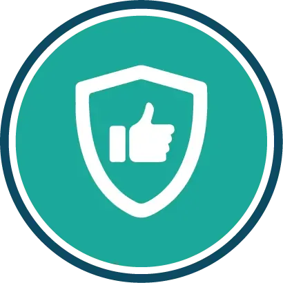 Trust and quality assurance service icon at Adept Digitals